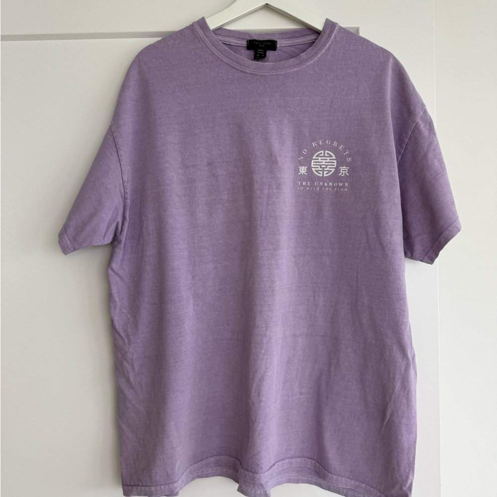 New Look Lavender Graphic Tee